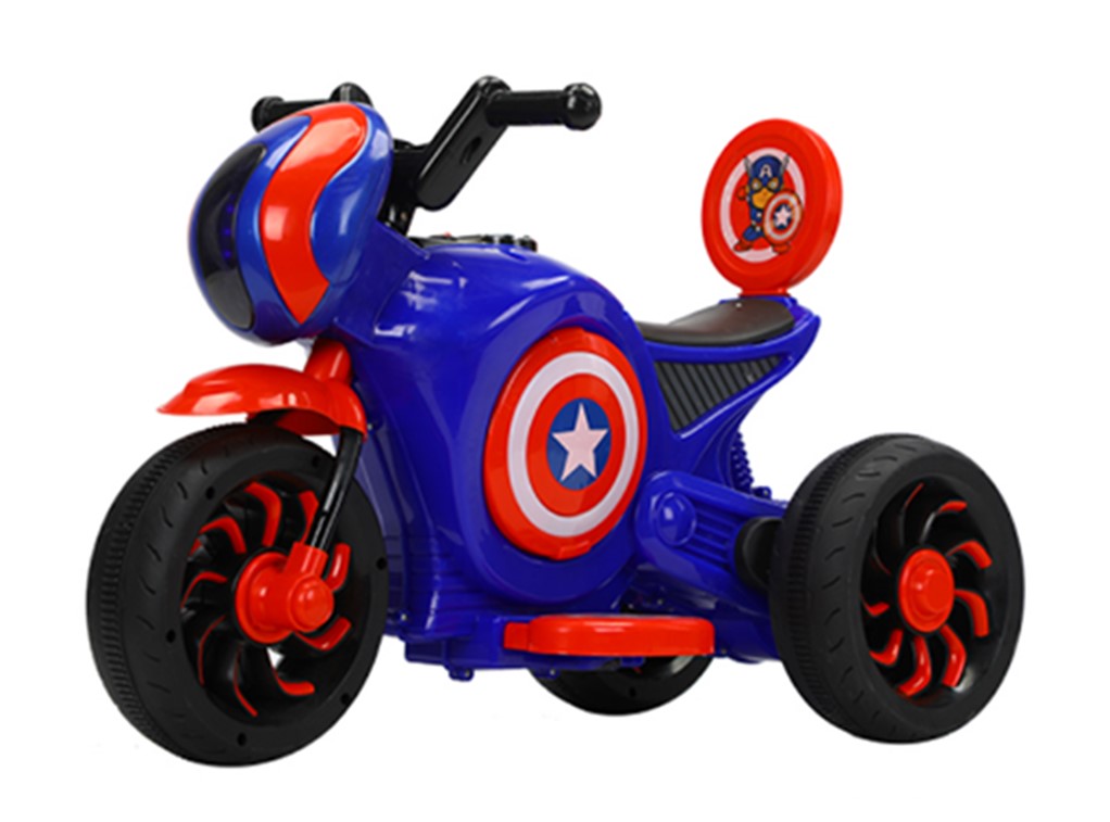 MOTO DE CAPITAN AMERICA MONTABLE ELÉCTRICA