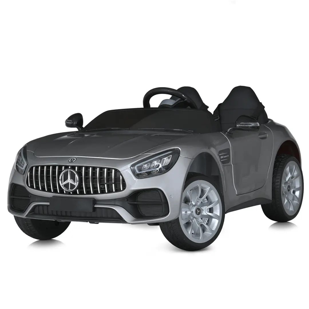 CARRO TIPO MERCEDES GRIS MONTABLE ELÉCTRICO