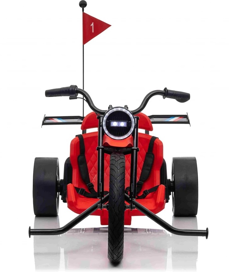 MONTABLE TIPO GO KART ROJO ELÉCTRICO