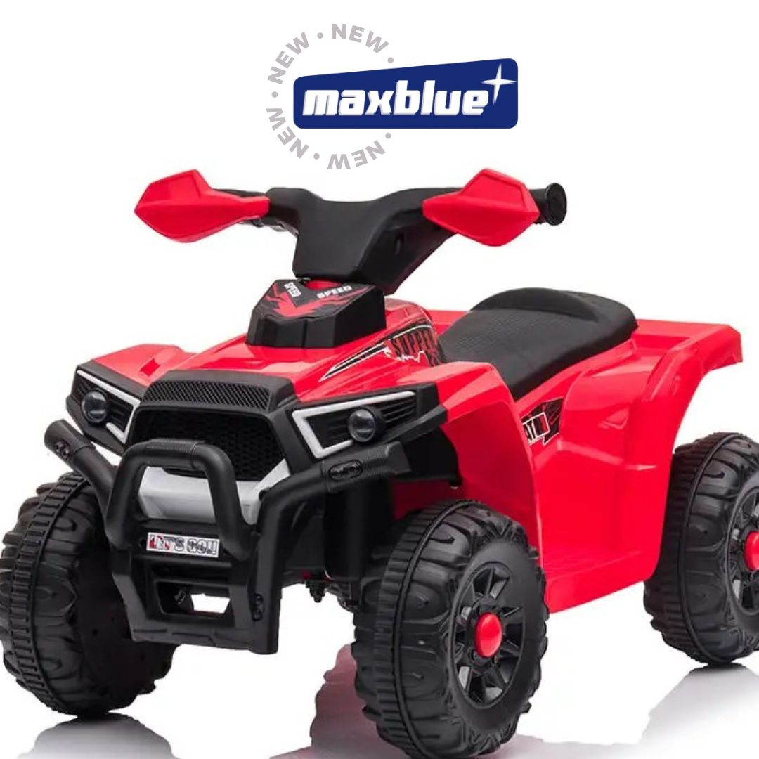 MINI CUATRIMOTO ROJA MONTABLE ELÉCTRICO